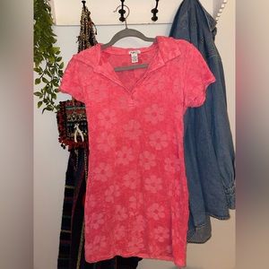 terrycloth rue 21 mini dress